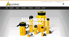 Desktop Screenshot of deltapac.com.br