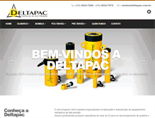 Tablet Screenshot of deltapac.com.br